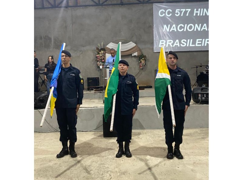Culto de louvor reúne caravanas e celebração com a fanfarra da PIB em São Francisco do Guaporé