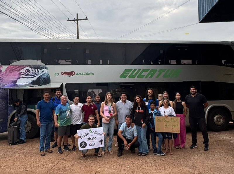 Recepção aos Atletas do Karatê de São Francisco do Guaporé